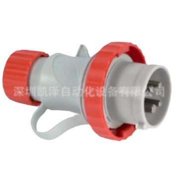 德国Fanton 3P+E 71164 插座和开关直插头旋转开关移动插头