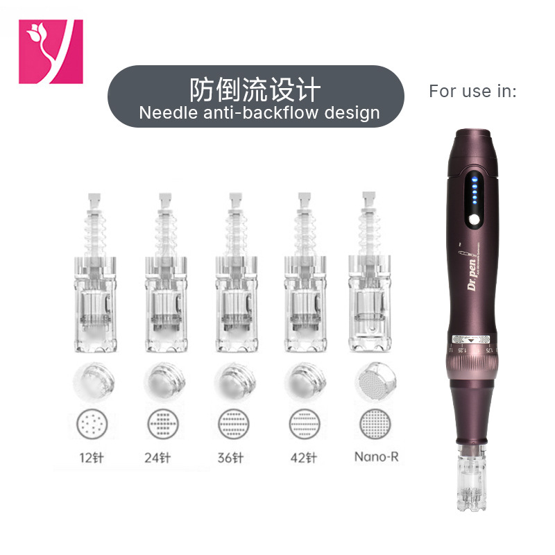 亚马逊热销Dr.penA10微针头卡扣式墨盒耗材小黑笔替换头现货批发