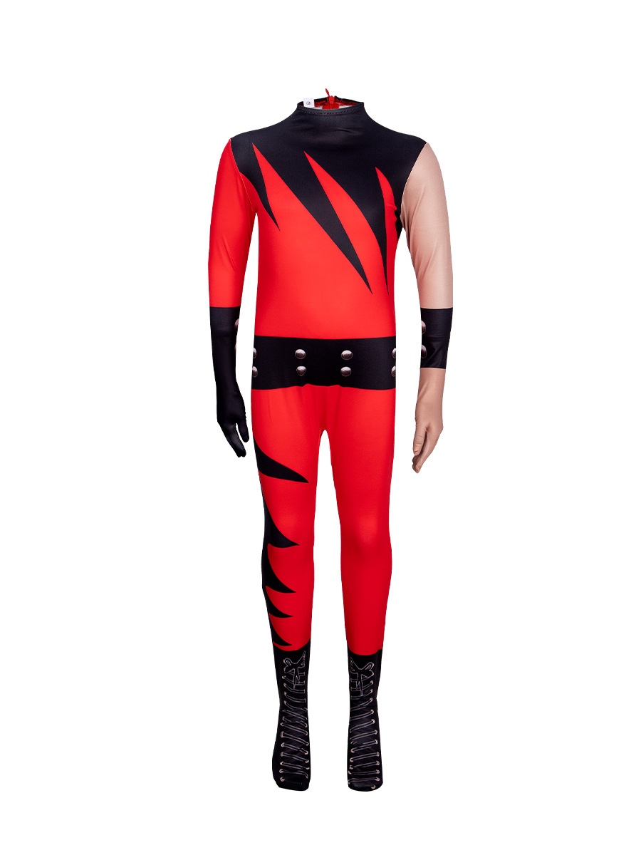 Disfraz Enterizo de Luchador para Niños de Poliéster para Ropa de escenario ordinaria image 7