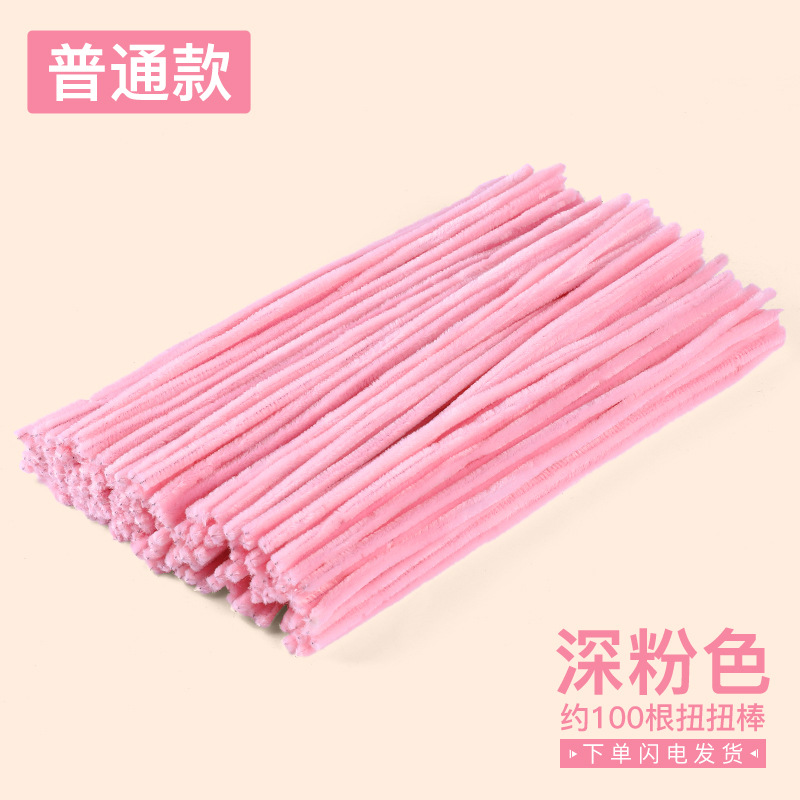 Macaron de color, raíz de pelo, cifrado, bricolaje hecho a mano, barra de torsión, venta al por mayor, juguetes para niños, paquete de material de arte