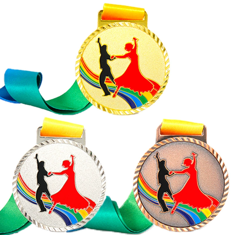 Детская медаль осень детский сад медаль металлический список Школьная Организация танцевальная подготовка награда малая медаль