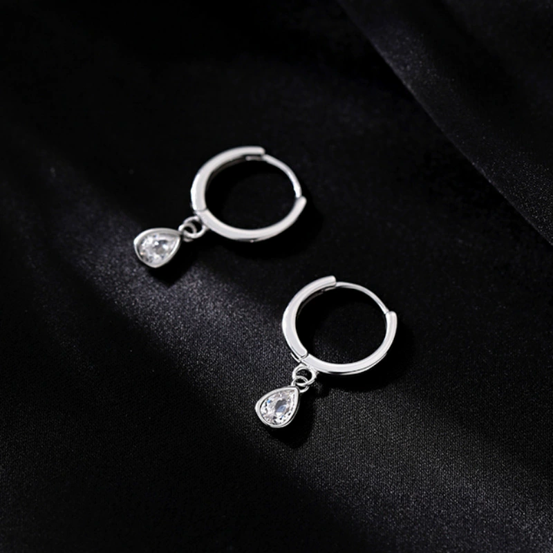 Серьги с серебряным штифтом, летние серьги, серебро 925