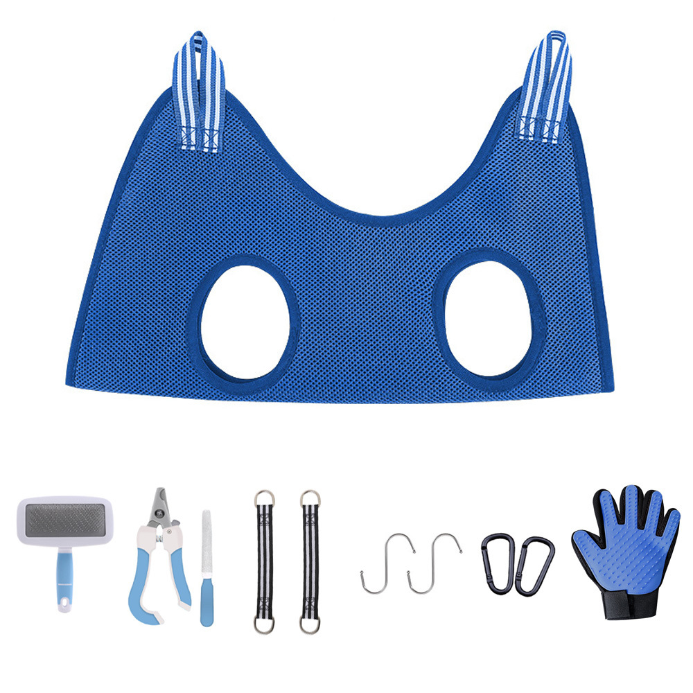 Mascotas de aseo transfronterizas, gatos, perros, uñas, perros, gatos pequeños y medianos, hamacas de limpieza, suministros para mascotas