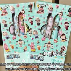 拉布布按动可擦笔三年级小学生热可擦笔摩易擦笔可擦中性笔刷题笔