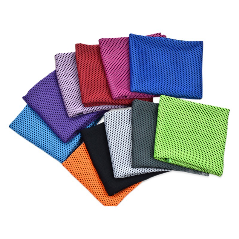 Cross-border Sports cold towel sweat-absorbent ice towel men's and women's running gym wrist sweat-wiping quick-drying cooling wholesale