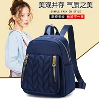 Nylon Backpack, Trendy Leisure Daypack, Compact Lightweight 27 × 24 × 5 cm