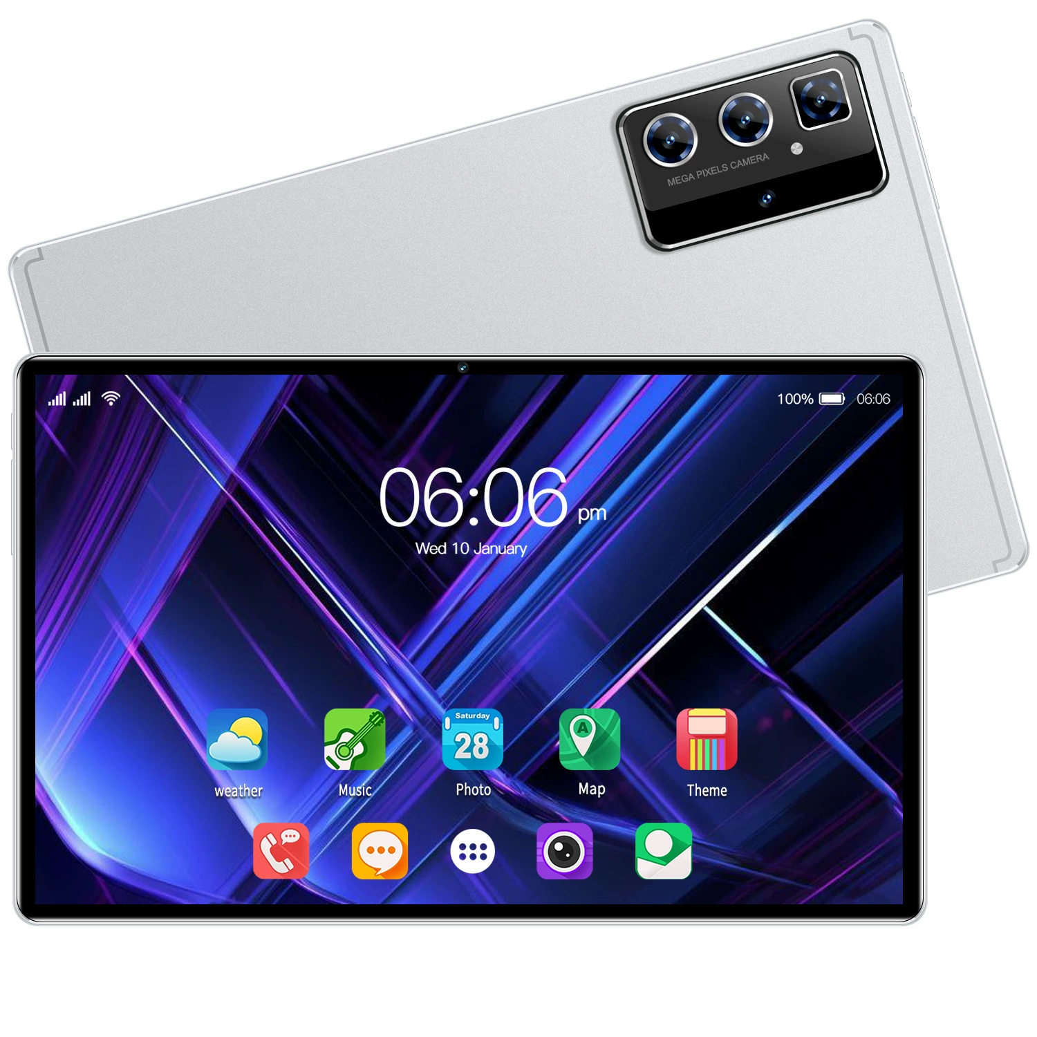 Планшет-смарт ноутбук, 10" Android, Bluetooth, 2 в 1