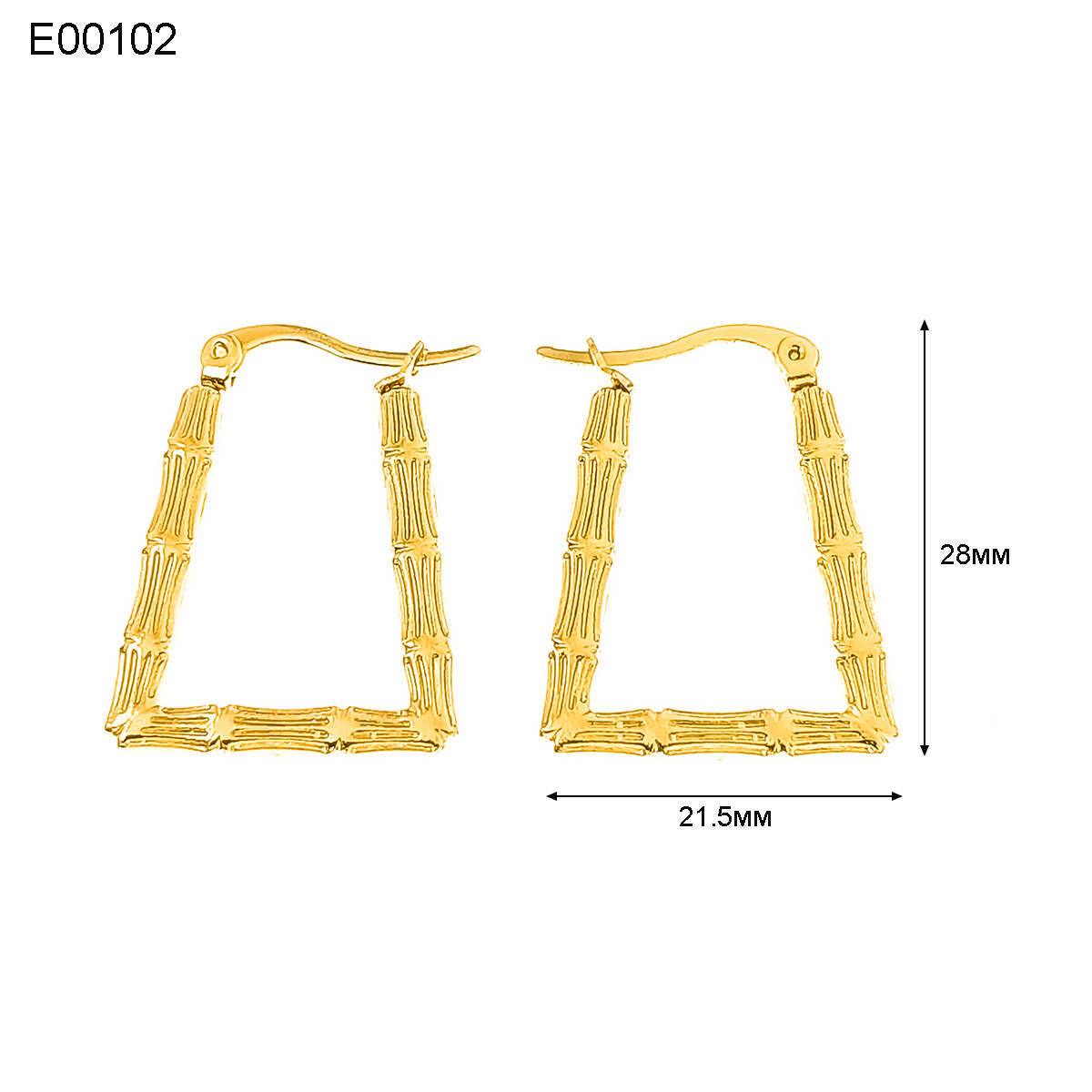 13g Weight Titanium Steel Ear Needle Material Earrings Classification 1 Pair Quantity Holiday, Daily Occasion Titanium Steel Material U Shape, Geometric, Round Pattern Women's Gender Plating Design Basic, Simple Style, Classic Style Style 1 Pair Basic Simple Style Classic Style U Shape Geometric Round Plating Titanium Steel Earrings 22