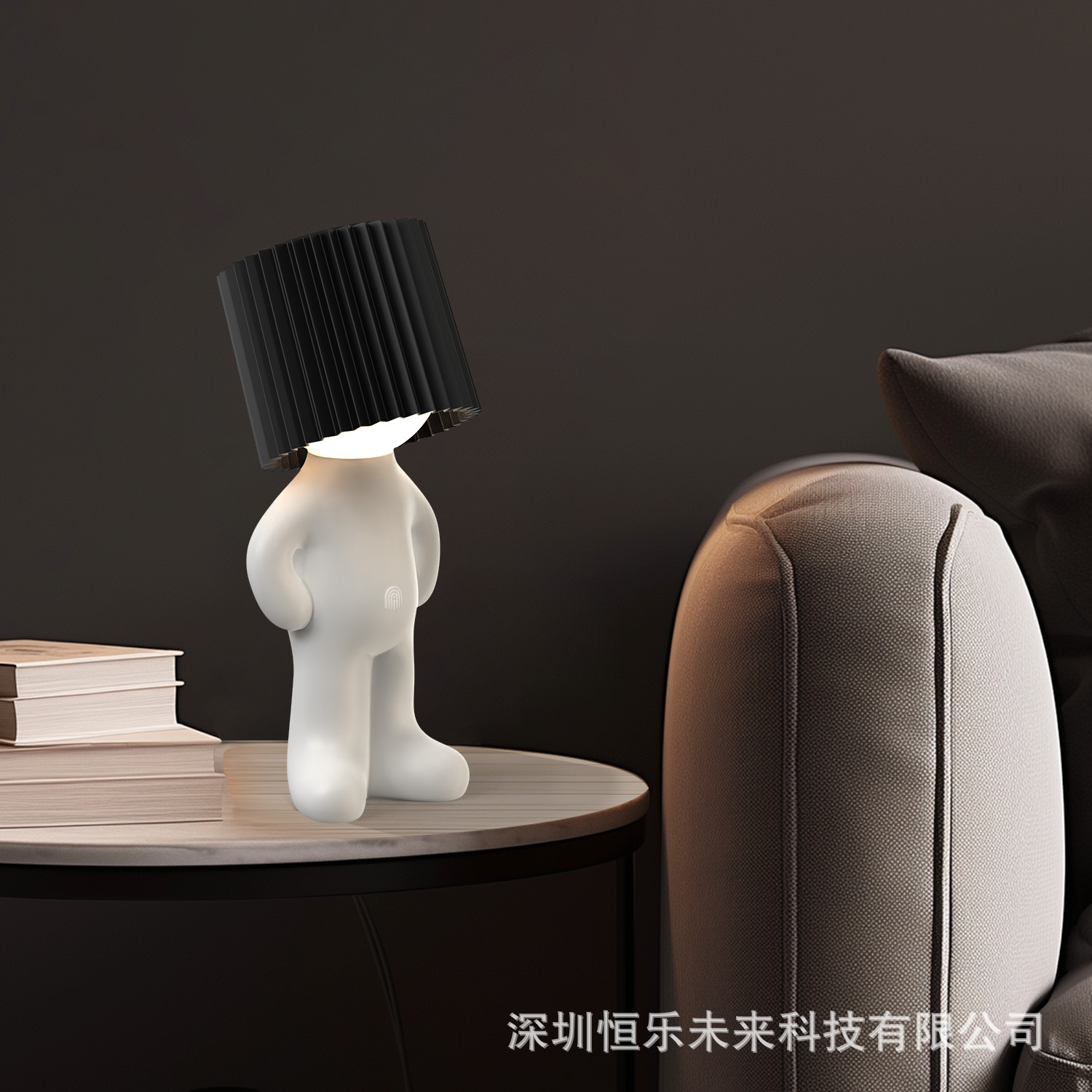 Luz nocturna creativa transfronteriza, sensación de ambiente, regalo navideño, decoración de escritorio divertida, lámpara de noche