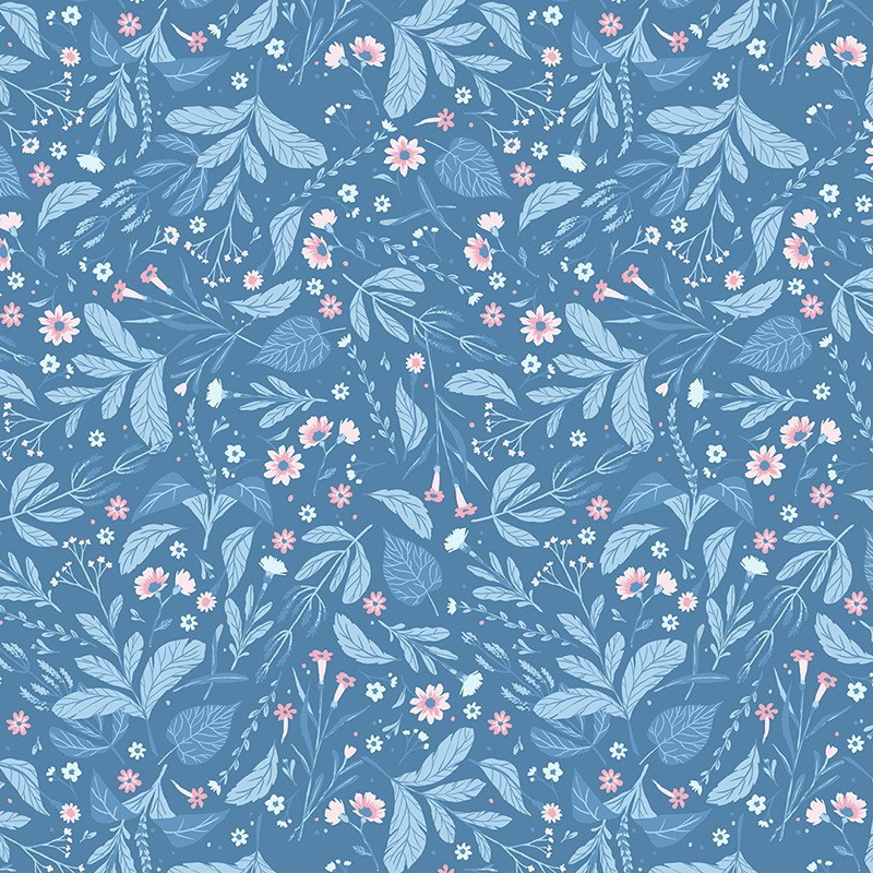 Jinhao tela de bordado material DIY tela de tela de tela de algodón para el hogar tela floral prenda impresión de tela