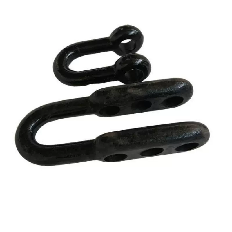 开口马蹄环  输送机配件链条接链环 多规格马蹄环锻打U型链蹄环