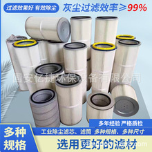 六耳快拆除尘滤芯工业滤筒喷塑涂装除尘粉末回收吸尘抛丸机滤筒