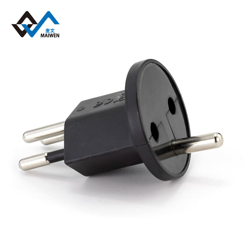 瑞士转欧式转换插座 法国荷兰希腊德国西班牙比利时转换插座 插头