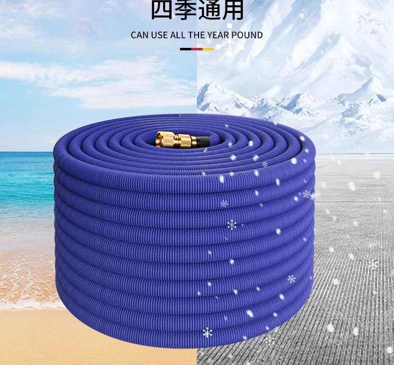 High Pressure Car Washing Water Gun Household Washing Flower Watering Telescopic Water Pipe Hose Tap Water Pressurized Pressurized Water Gun Nozzle Gun