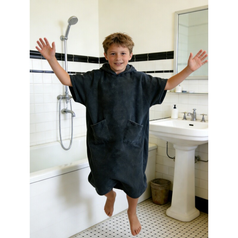 Amazon's Best-Selling Children's Hooded Bath Towel, Microfiber Beach Absorbent Quick-Drying Bathrobe for Beach Surfing and Swimming