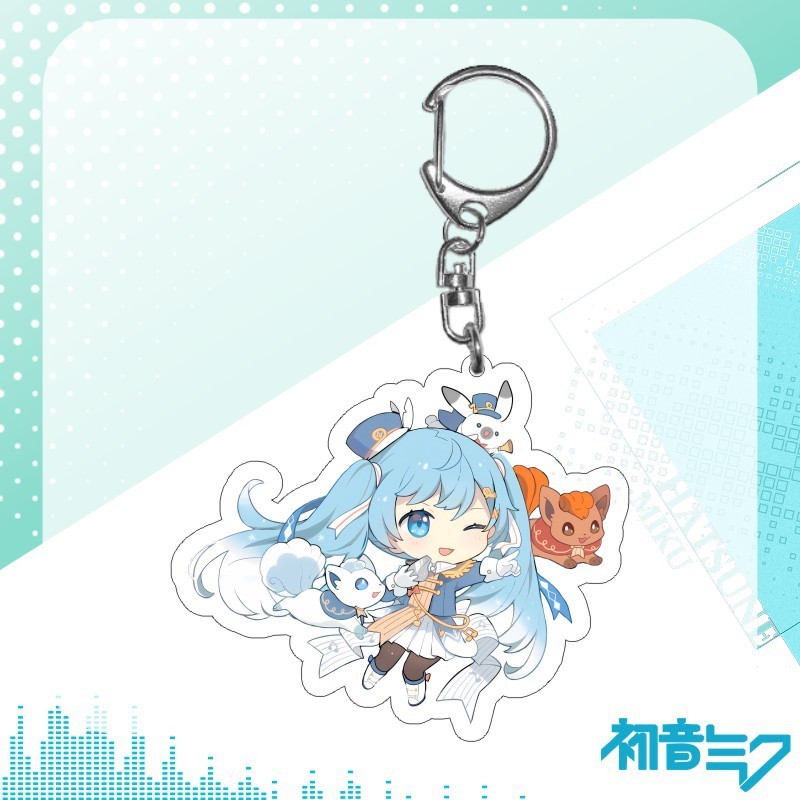初音ミク桜初音ミク鏡音アニメスター二次元アニメアクリルペンダントキーホルダー|undefined