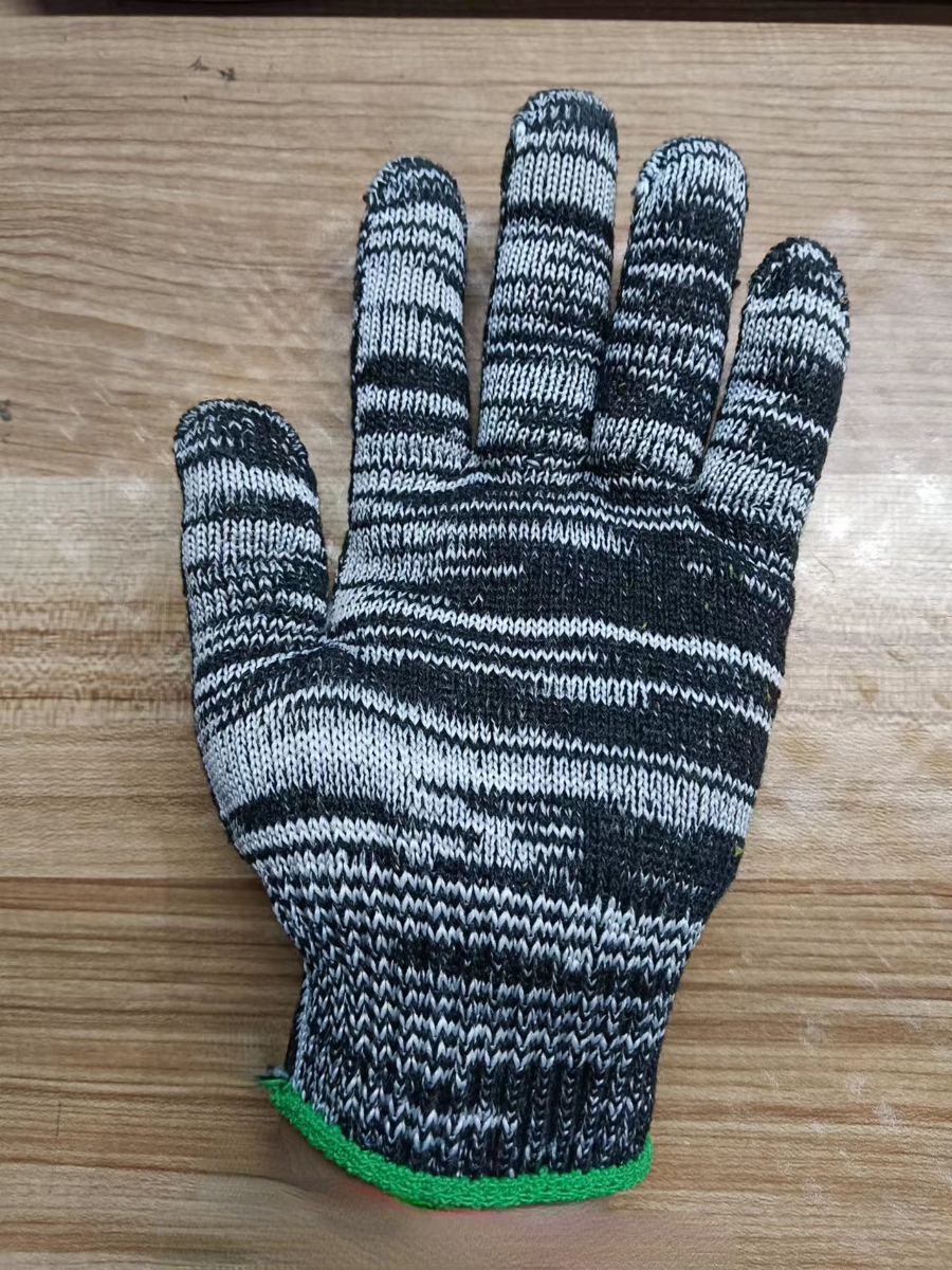 手套劳保工作耐磨防滑吸汗透气尼龙加厚棉纱四季使用线手套轻薄