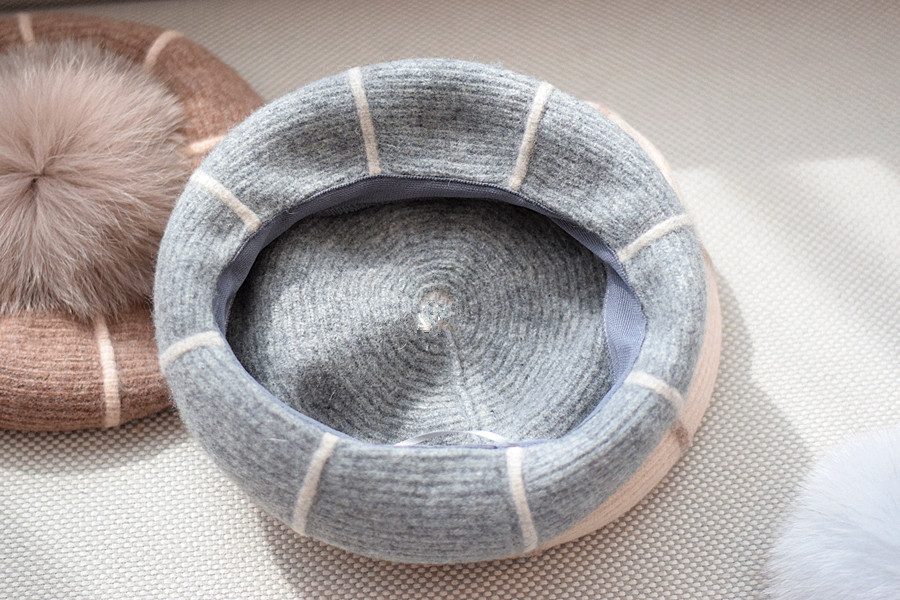 Pumpkin Wool Beret - Image 7