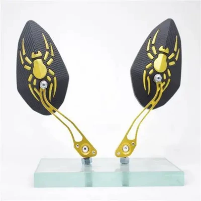 Eagle mirror, Motorcycle rearview mirror - 2826-rearview-mirror-gold
