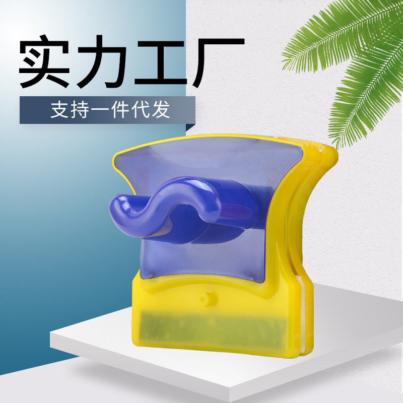 Limpiador de vidrio de suministro directo transfronterizo limpiador de vidrio de doble capa limpiador de ventanas de doble cara magnético cuadrado artefacto limpiador de vidrio