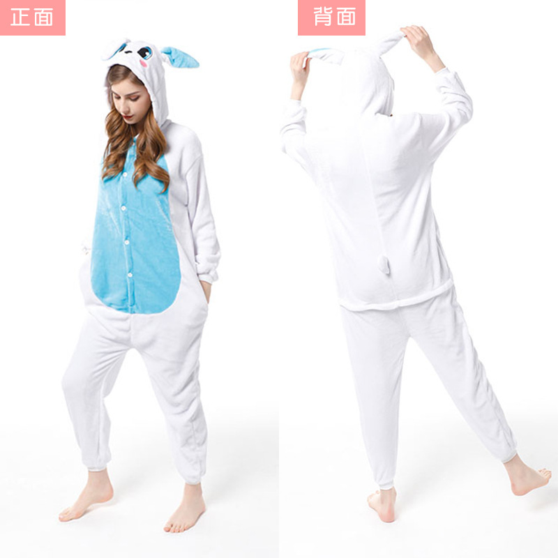 El Comercio exterior nuevo de franela de dibujos animados animal de una pieza pijamas Sullivan pareja de padres e hijos de una pieza pijamas ropa para el hogar