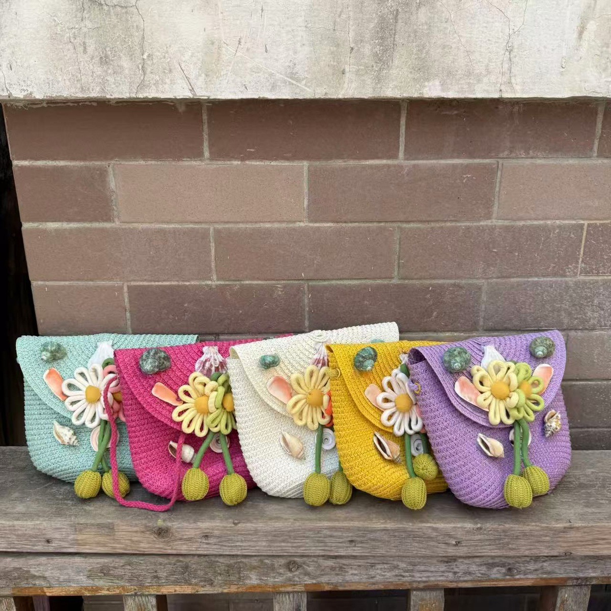 Bolso de concha natural, bolso de caracol, monedero, mochila de vacaciones junto al mar, regalo creativo, juguete para niños