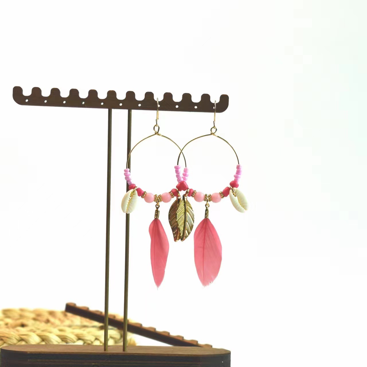 ethnic fashionable earrings handmade