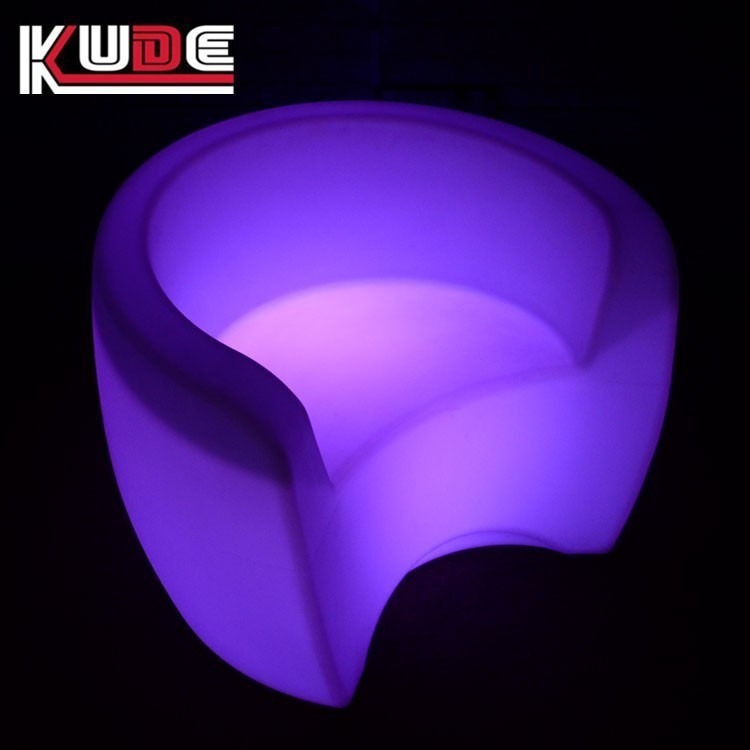 Sofá luminoso creativo al aire libre, mesa de bar luminoso, silla de bar, muebles LED, mesa de bar, silla de control remoto image 5