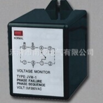 JVM-1 AC380V欠逆相及相序保护继电器防止逆向继电器220V断相保护