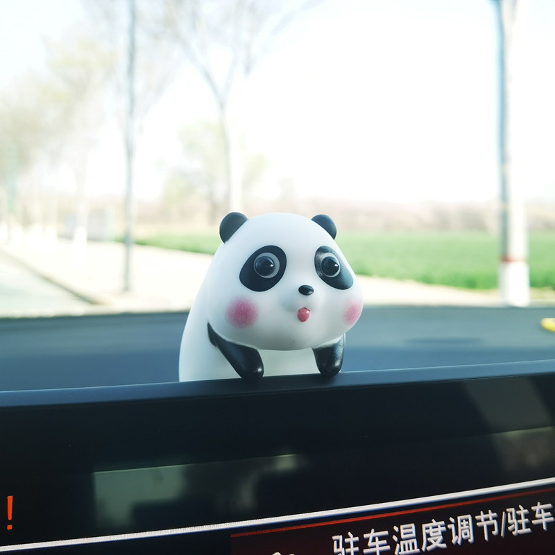 Lindo cerdo coche colgante celebridad en línea de gama alta espejo retrovisor colgante coche decoración mujer creativa