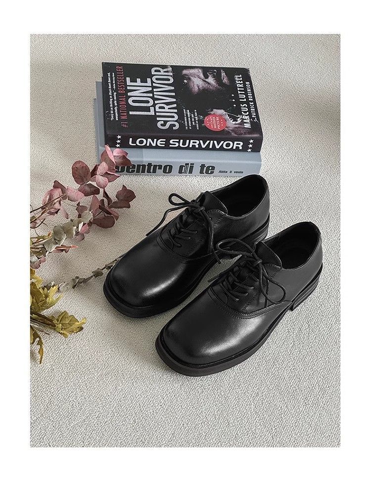 ShoeVault Square Derby Scarpe in pelle Vendita calda Commercio estero di alta qualità Uomo e donna Business formale Alluce alzato Matrimonio_voghion.com