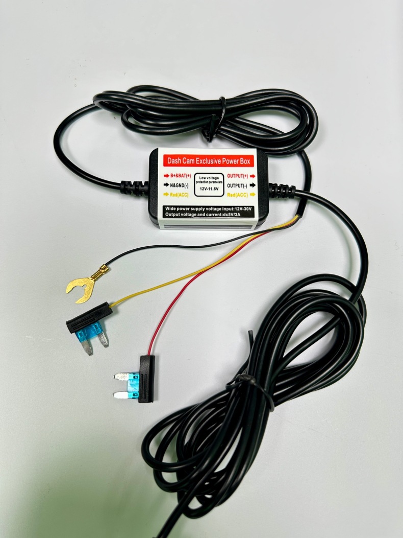 Wholesale Dashcam-Specific Voltage Reduction Cable, Car Power Bank Charging Cable, Low Voltage Protection Cable, Power Outage Protection Cable