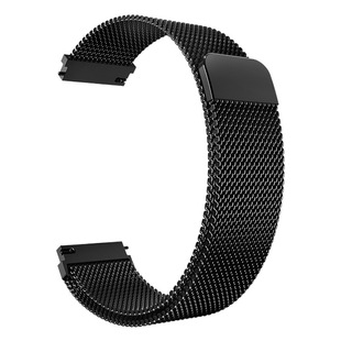 Подходит для Huawei GT4 Samsung, ремешок для часов, магнитный Миланский красивый ремешок, нержавеющая сталь, 18 мм, универсальный