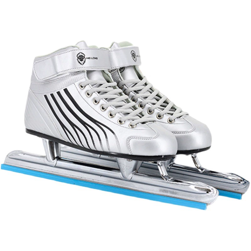 Коньки Black Dragon Ice Skates Arctic Ocean Skates Серебряные мужские и женские коньки для взрослых для начинающих, профессиональные короткоходные коньки