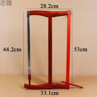 Red Rosewood Traditional Woodworking Saw, Hand Saw, Frame Saw, Cutting Saw, Fine Tooth Sharp Hand-Pulled Saw, Fast Household Saw
