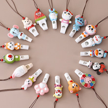 卡通陶瓷口哨创意玩具儿童节日礼品摆地摊旅游纪念工艺品摆件批发