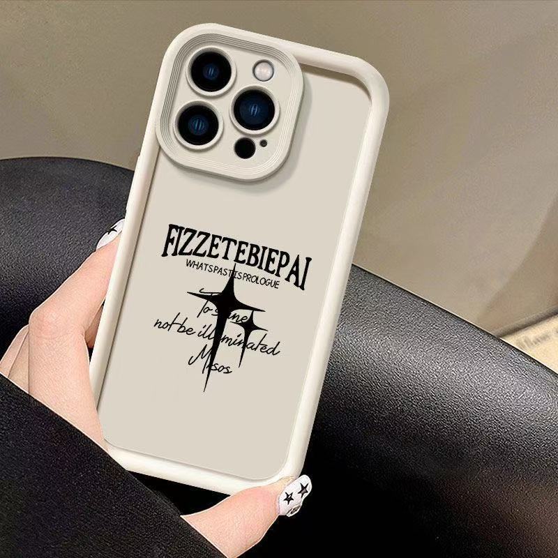 Marca de moda europea y americana para iPhone 16pro funda para teléfono móvil Apple 15/14 personalizado inglés 13promax nuevo 12