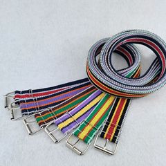 Direct Manufacturer Sales Taobao Fashion Versatile Casual 3.0 Nylon Pin Buckle Canvas Belt Korean Style