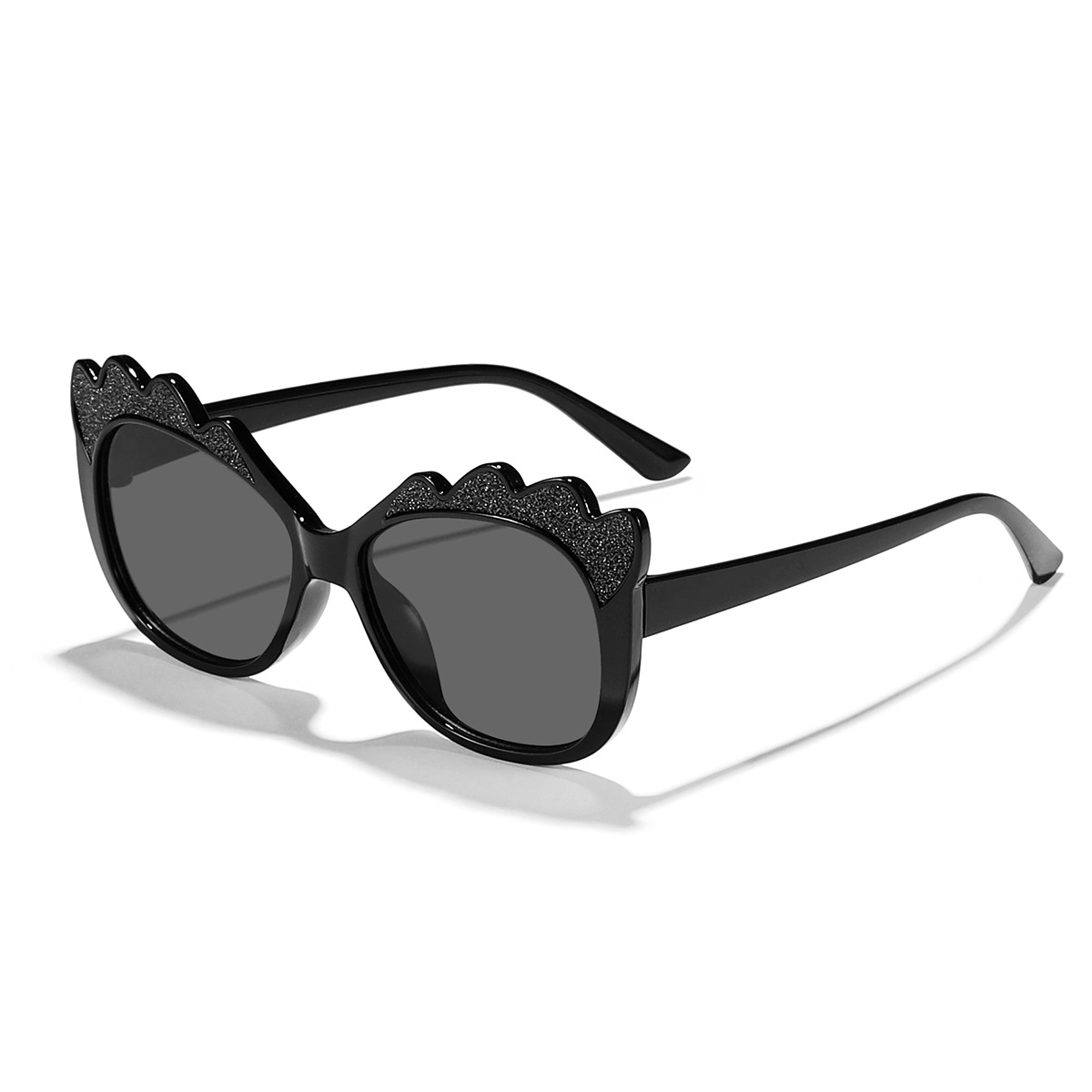 Nuevas gafas de sol de color caramelo de dibujos animados lindo con lentejuelas para niños transfronterizos