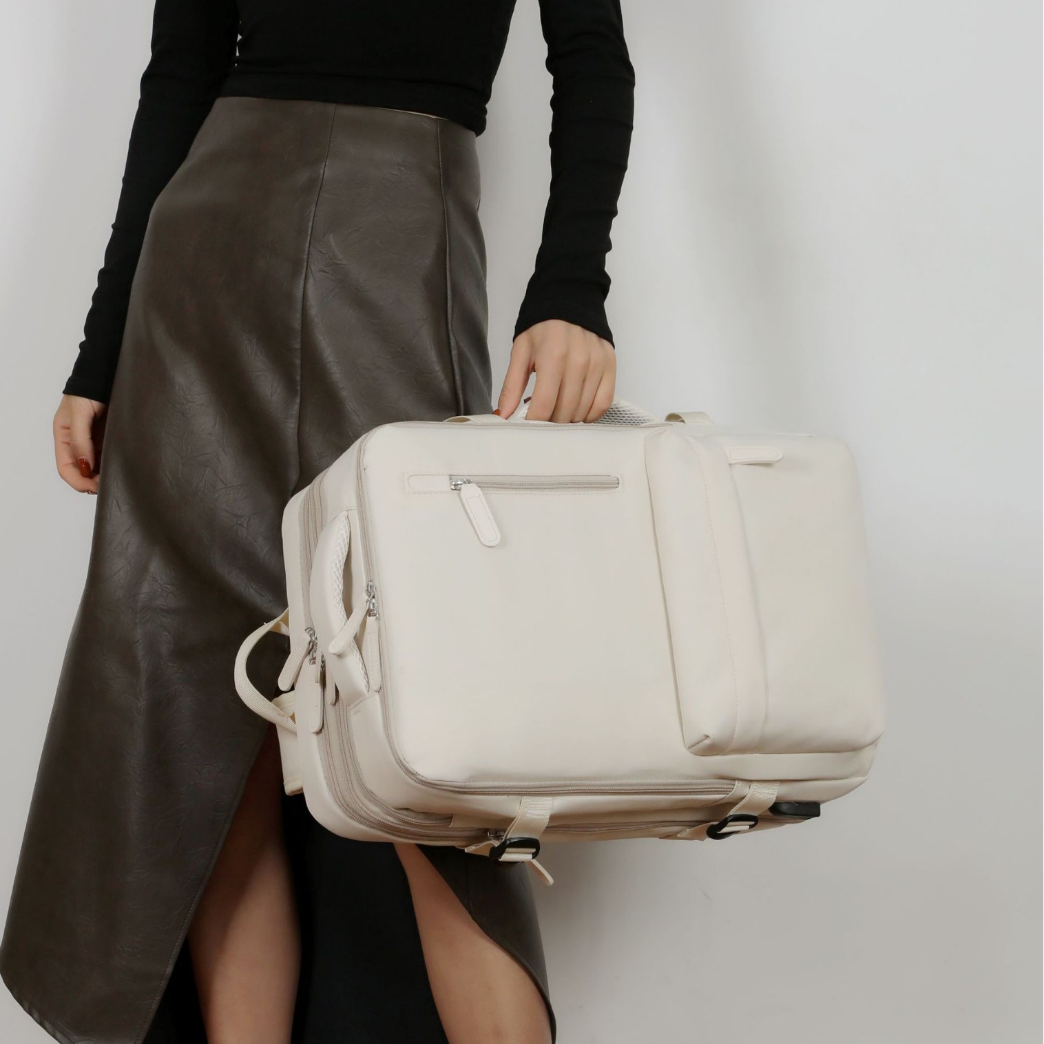 Gran capacidad de tela Oxford mochila portátil de negocios bolso de la computadora estudiante impreso logotipo transfronterizo al por mayor