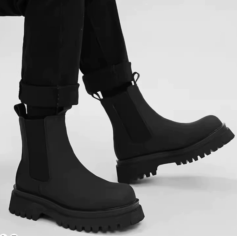 Martin сапоги мужской 2024 новый увеличен в британском стиле