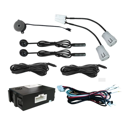 Car Bsd Blind Spot Blind Spot Monitoring System Lca Parallel Conversion Auxiliary Warning Bsm Ultrasonic Radar Probe (Park radarı) - white
