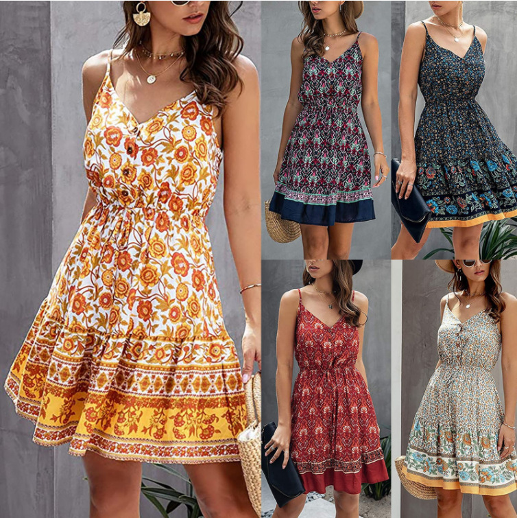 2022 new AliExpress Amazon popular hot printing long sleeve European and American fashion summer online trend