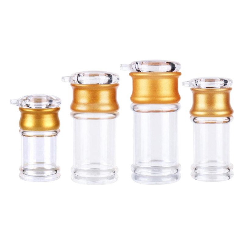 Acrílico condimento botella condimento tarro traje cocina suministros condimento tarro transparente creativo vinagre olla chile olla aceite olla