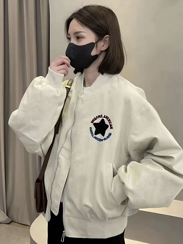 短款立领棒球服外套女2025秋装新款时尚百搭休闲宽松显瘦夹克上衣|undefined