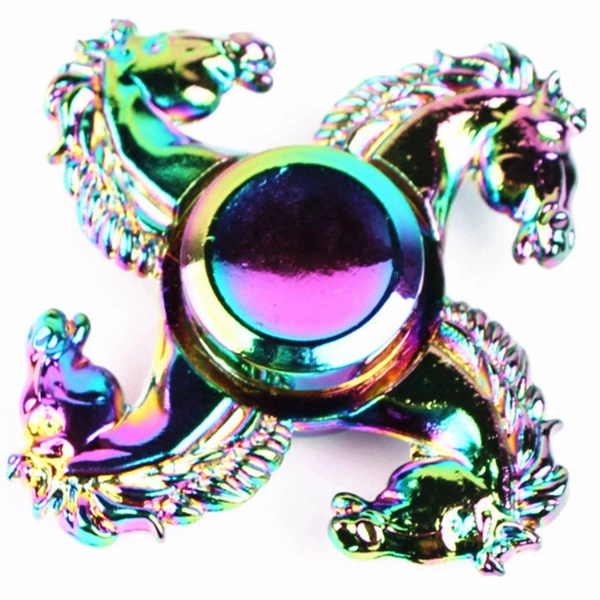 [Colorful zinc alloy model] Red Rabbit Horse