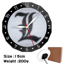 死亡笔记动漫周边系列挂钟简约钟表动漫摆件创意时尚装饰亚克力钟