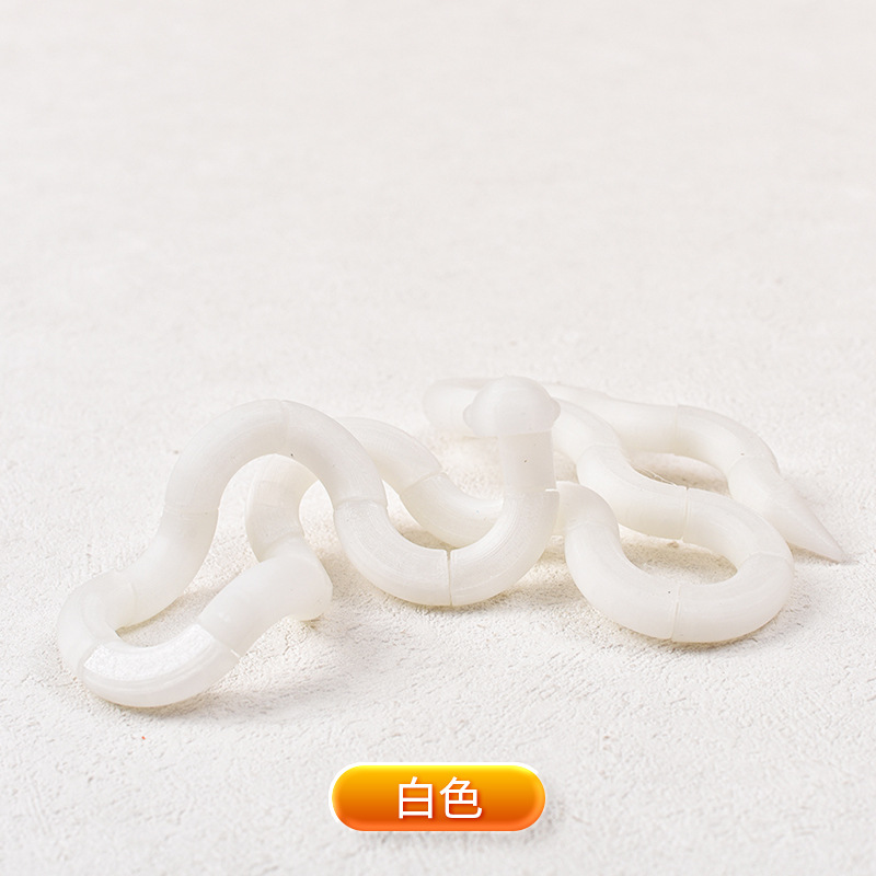 Venta caliente estilo transfronterizo 3d impresión juguete serpiente impresión decoración 3d impresión modelo de serpiente