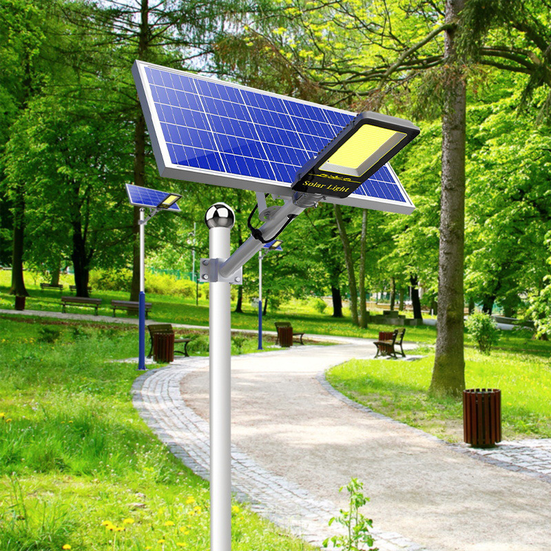 Nueva rural solar lámpara de calle hogar al aire libre jardín lámpara al aire libre LED Super brillante de alta potencia carretera iluminación lámpara de calle