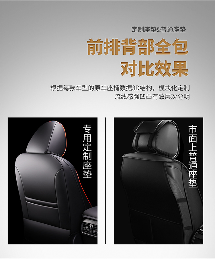 Hong Kong Version Overseas Right-Hand Drive Car Seat Cover Right-Hand Driver Seat Cover Leather Seat Cushion Seat Cover Special Car Seat Cover